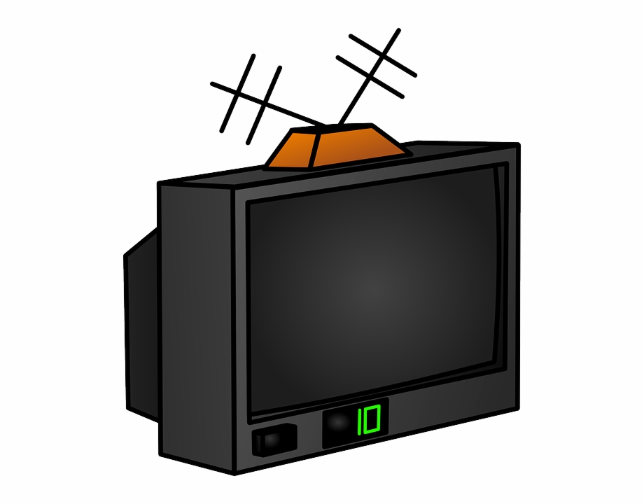 Old Television Clipart.