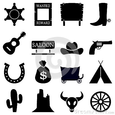 Old west clipart.