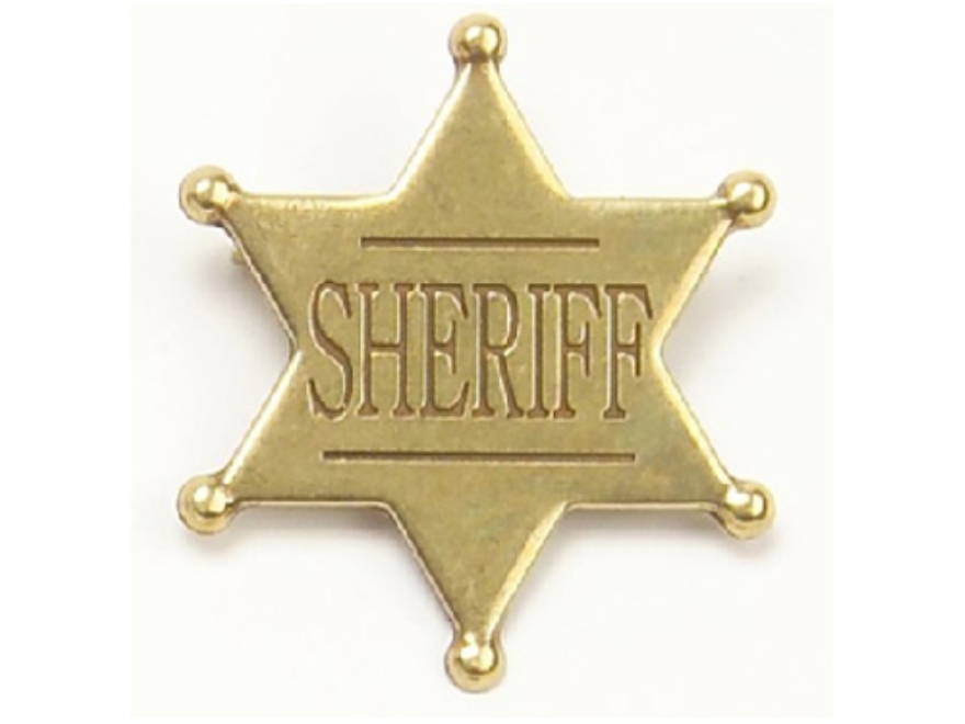 Western Sheriff Badge Clip Art