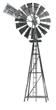 Farm Windmill Clipart.