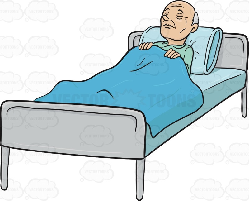 old woman and man asleep in bed clipart 20 free Cliparts | Download