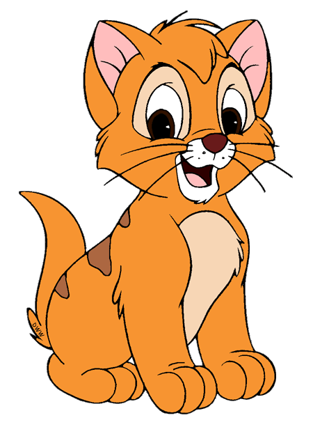 Oliver and Company Clip Art Images.