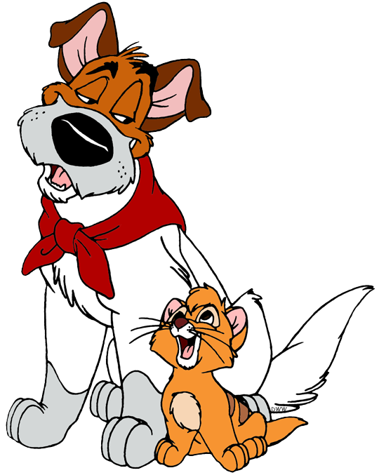 Oliver and Company Clip Art Images 3.