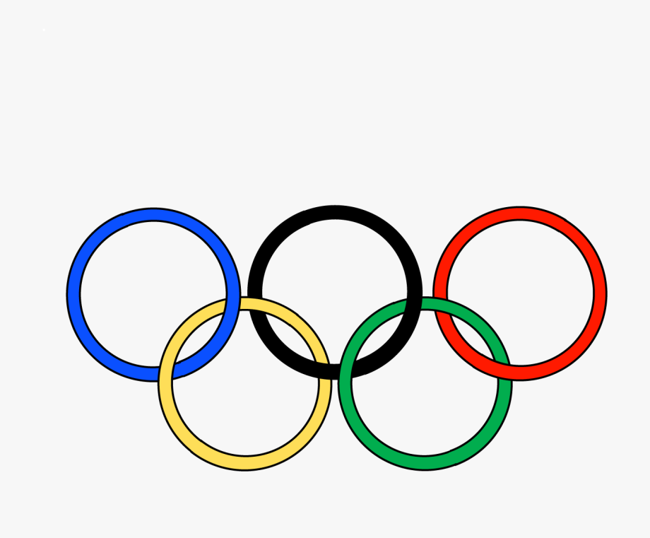 Olympic Rings Clip Art.
