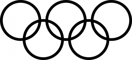 Olympic Symbol Clip Art.