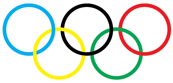 Olympic logo clipart.