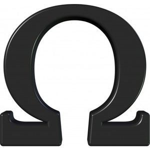 Omega Symbol Clipart.