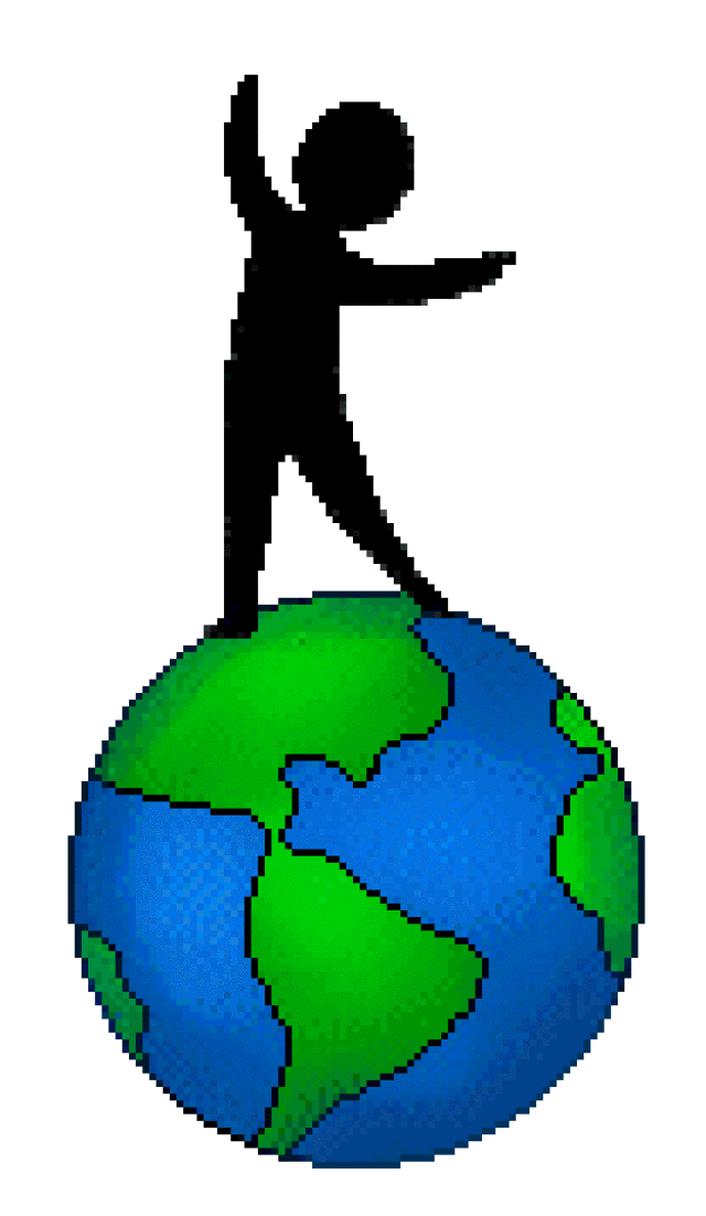 Top of the world clipart.