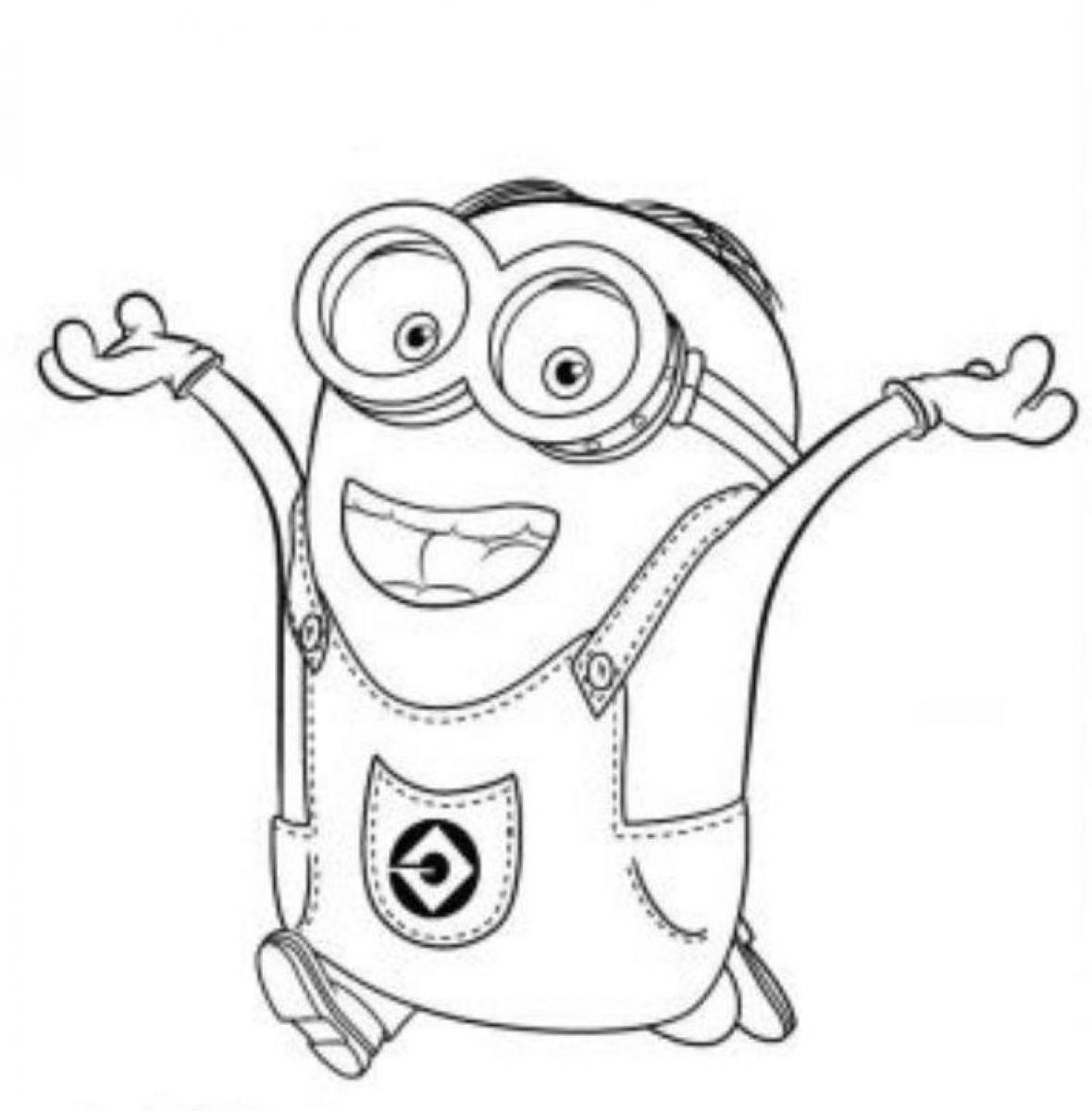 One Eye Minion Clipart Black And White 20 Free Cliparts Download