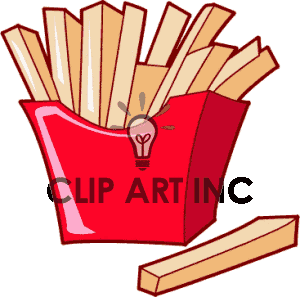 French Fry Clip Art.