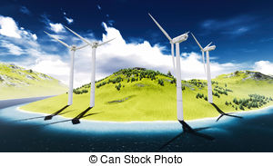 Onshore wind park Illustrations and Clipart. 6 Onshore wind park.