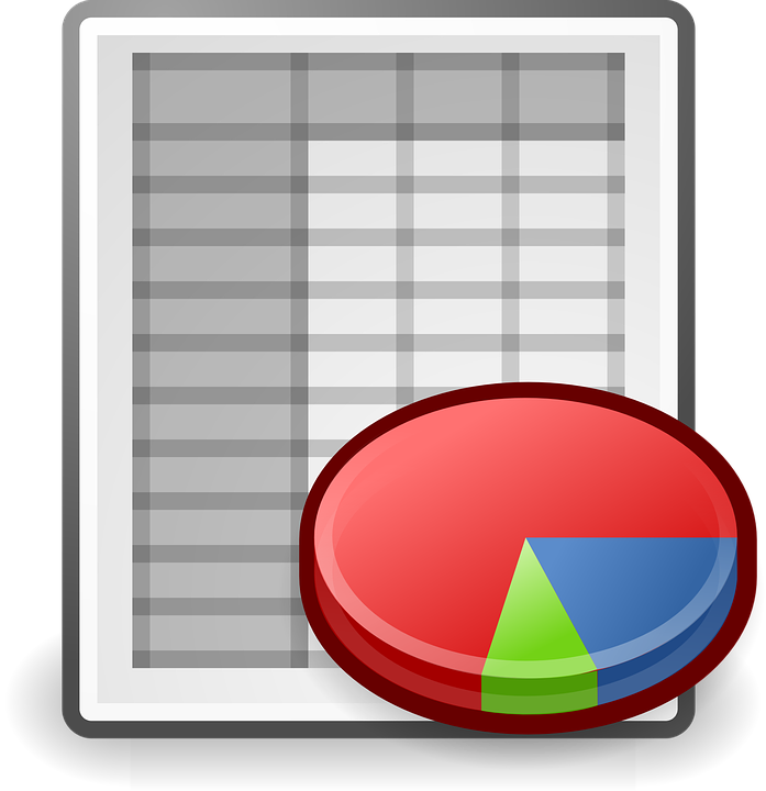 Free vector graphic: Spreadsheet, Excel, Table, Diagram.