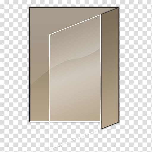TRIX Icon Set, Empty_open, open file folder icon transparent.