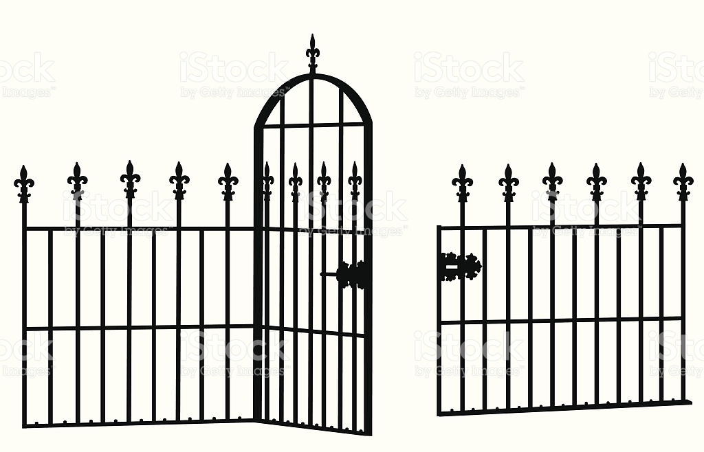 Download open gate silhouette clipart 20 free Cliparts | Download ...