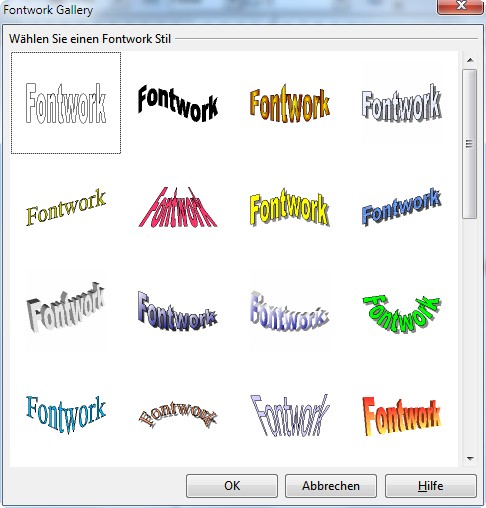 OpenOffice Clip Art.