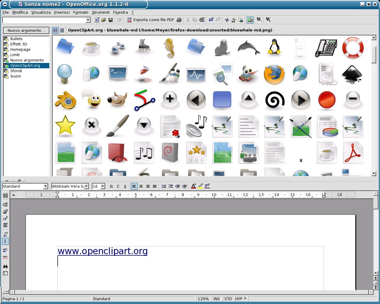 clipart in open office einfügen - photo #10