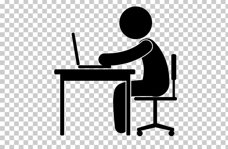 Desk Open Office PNG, Clipart, Angle, Area, Black And White.