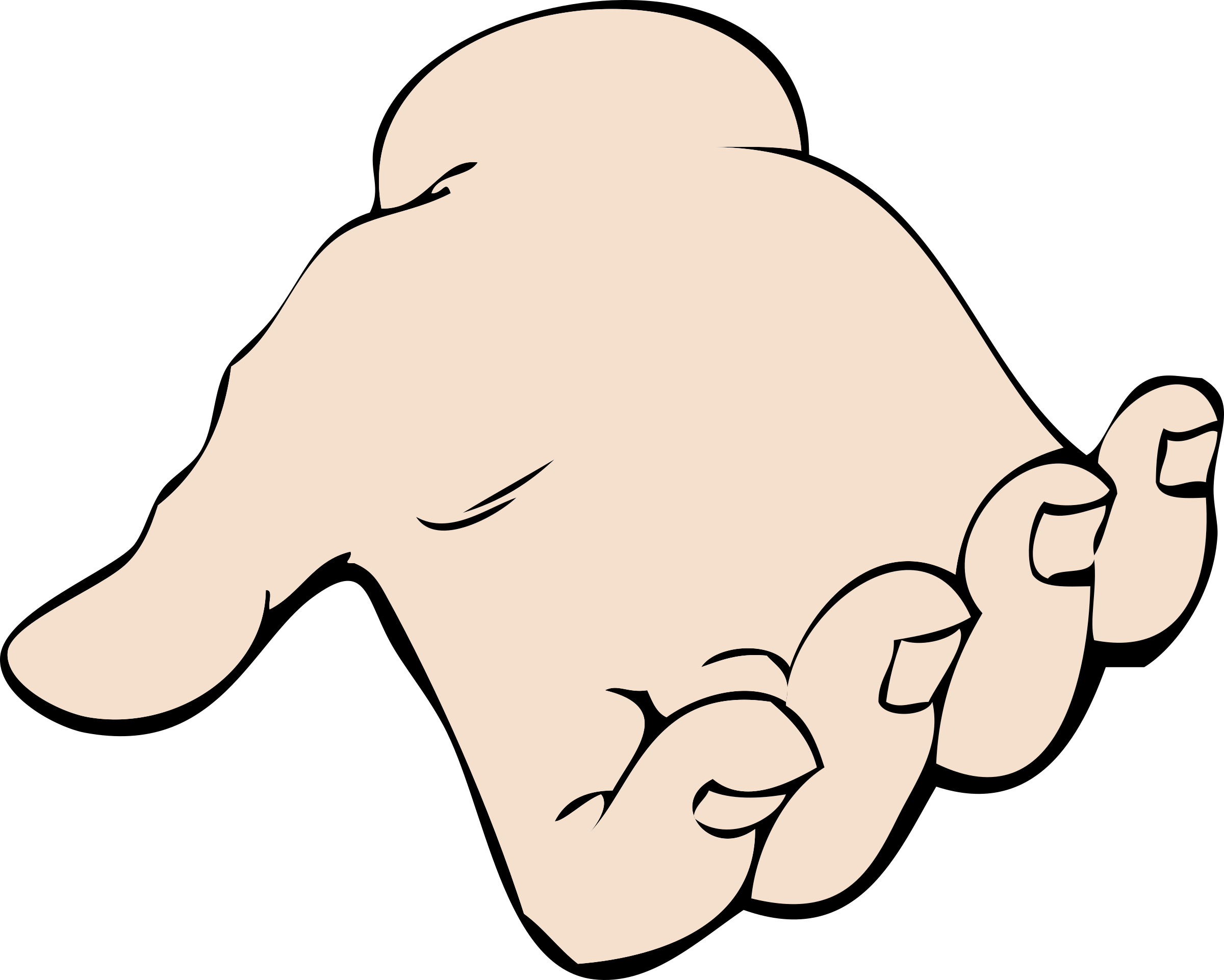 Open Hand Clipart Png.