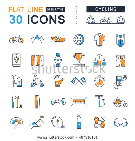 Bicycle Path Stock Vectors, Images & Vector Art.