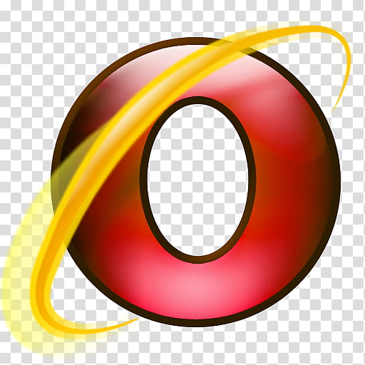 Explorer Icon Set, Opera Explorer Red, red zero logo.