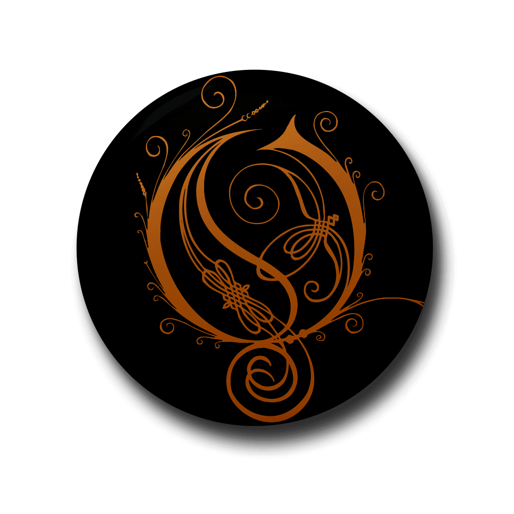 Opeth logo Button Badge.