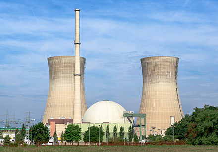 Nuclear power plant.