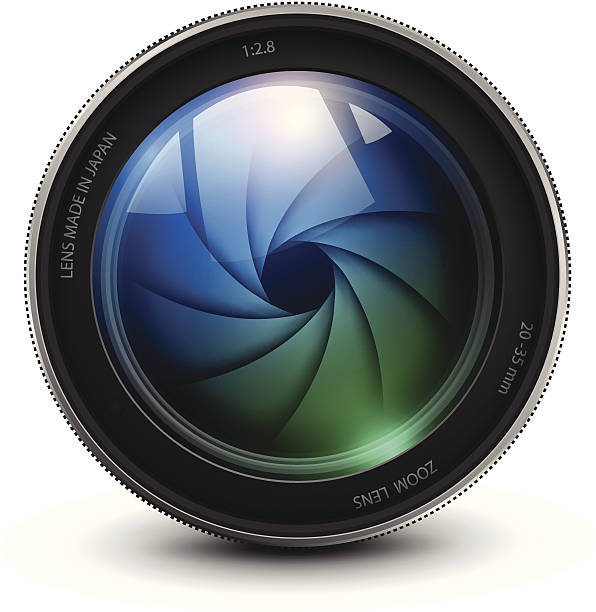 Lens Optical Instrument Clip Art, Vector Images & Illustrations.