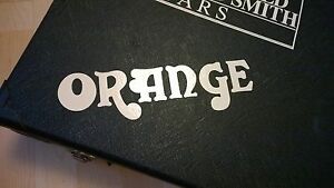 Details about Orange Amplifiers Decal Logo Sticker for Guitar Hard Case,  Amp Cab, Wall Art,.