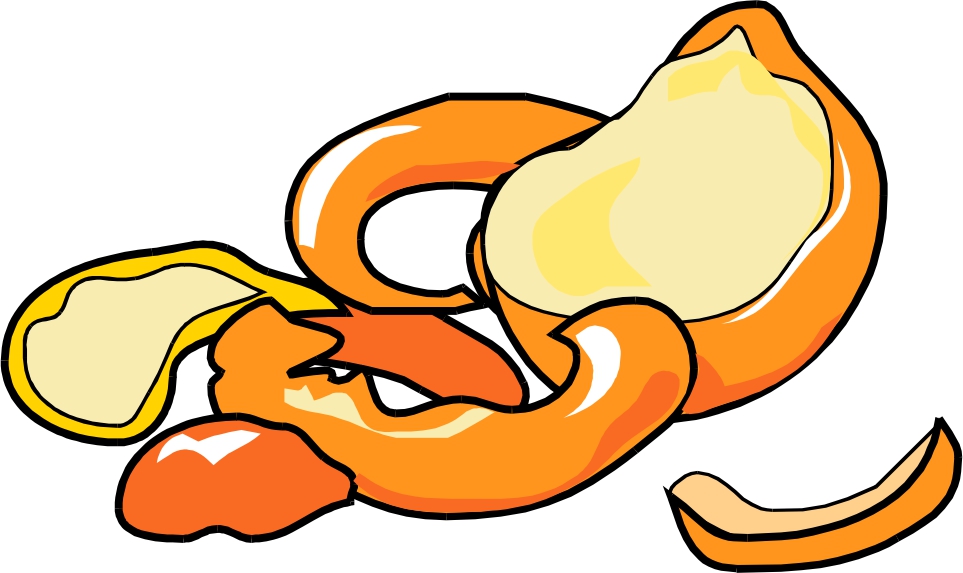 Orange Peel Clipart