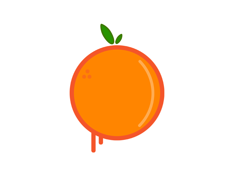 Orange Vector by Donovan Veeley on Dribbble.