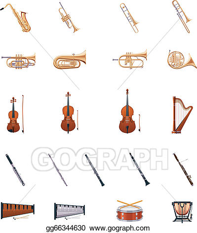orchestra instruments clipart 10 free Cliparts | Download images on ...