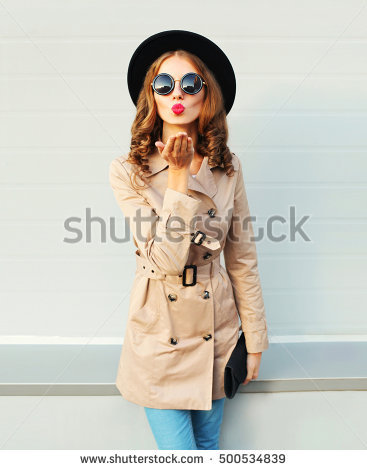 Woman Coat Stock Images, Royalty.