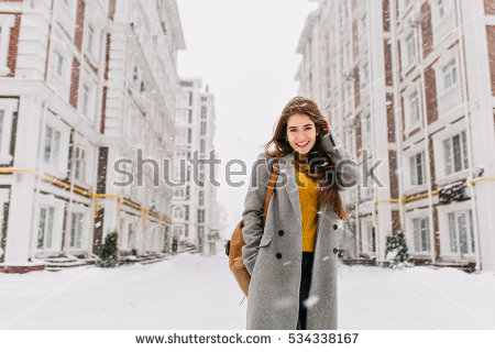 Woman Coat Stock Images, Royalty.