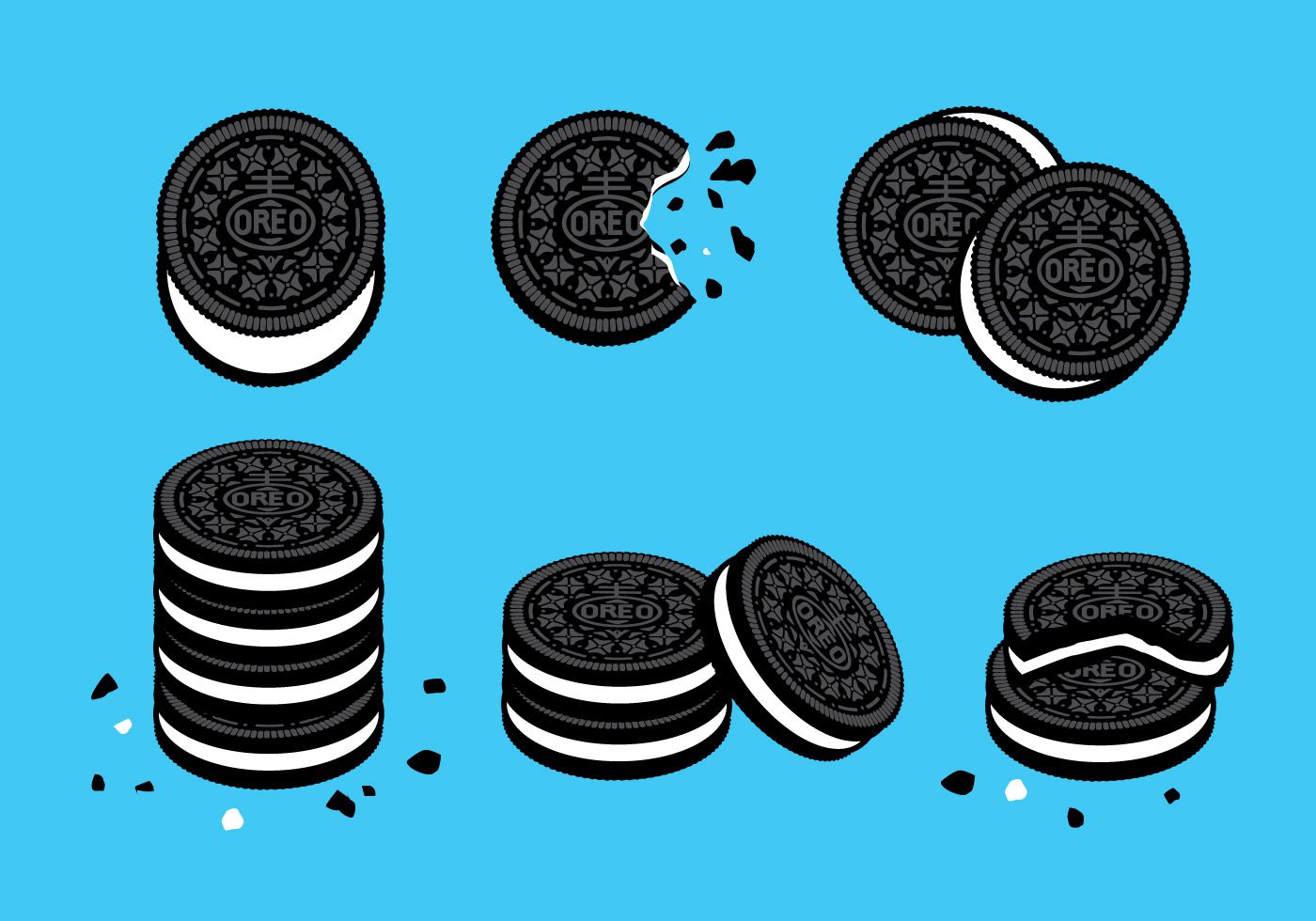 21 Awesome free oreo cookie clipart.