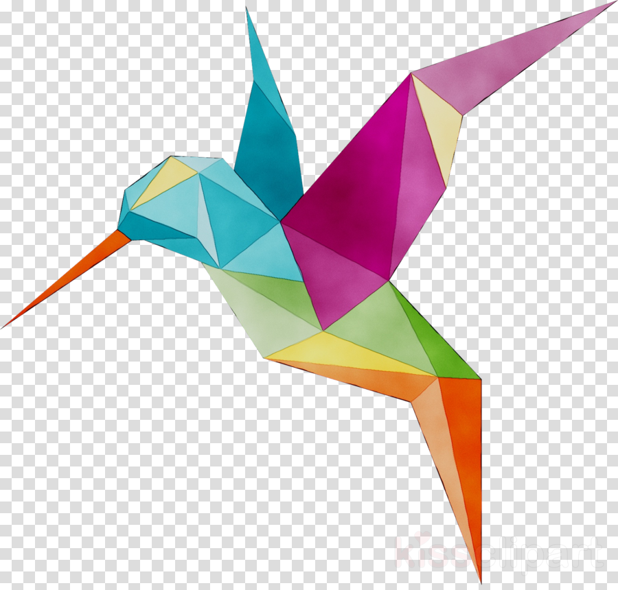 Origami Crane clipart.