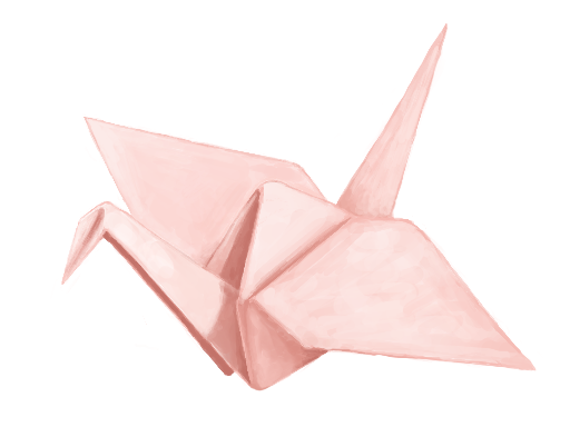 Origami Crane clipart.