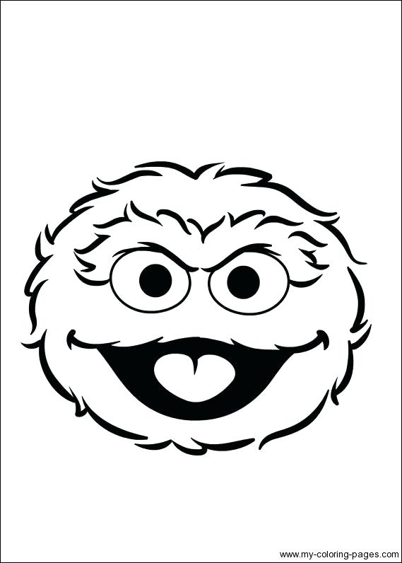 Oscar The Grouch Coloring Page at GetDrawings.com.