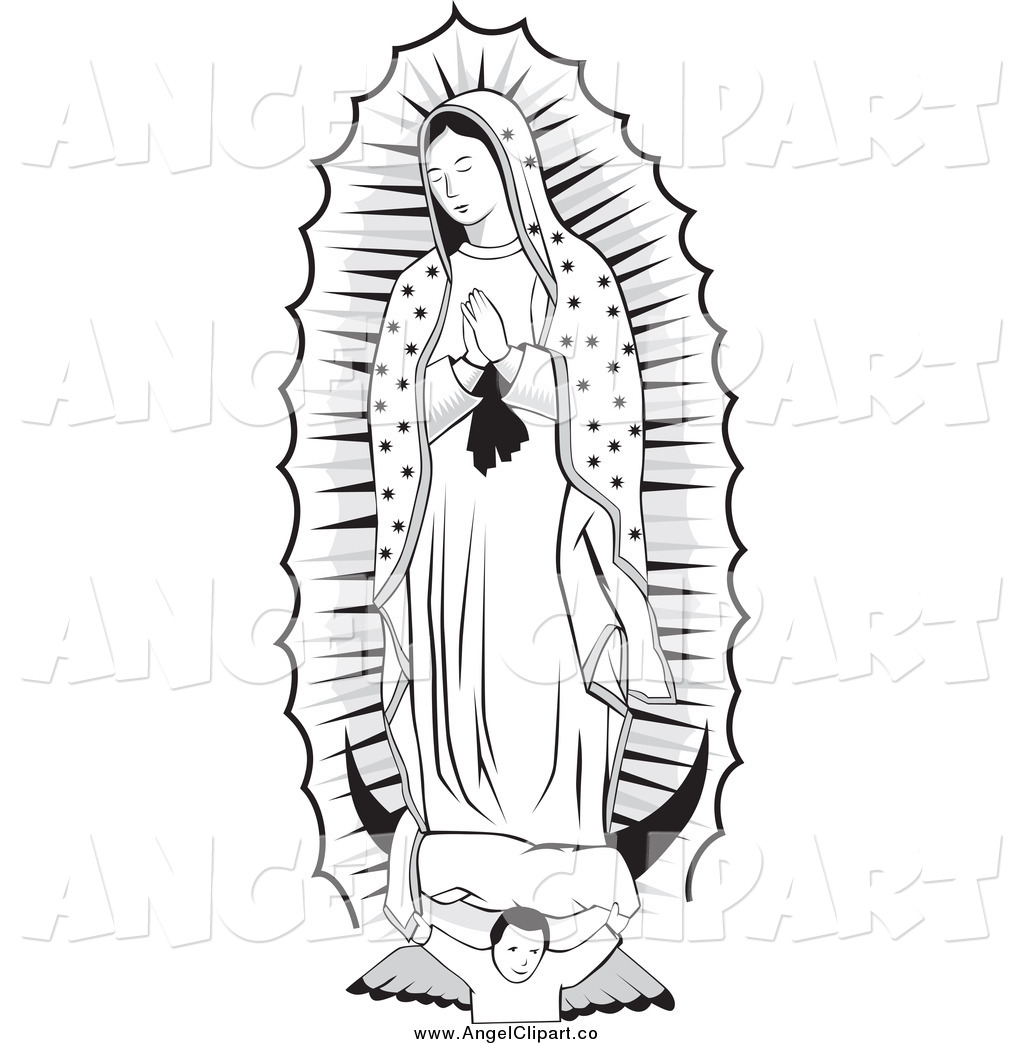 Royalty Free Our Lady of Guadalupe Stock Angel Designs.
