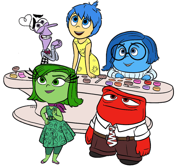 inside out character dolls