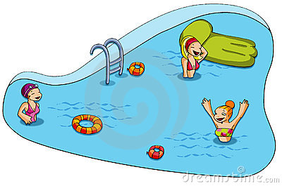 Outdoor swimming pool clipart - Clipground