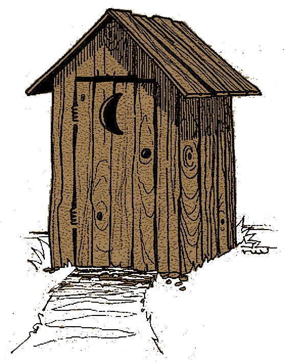Outhouse Clipart.