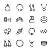 outline clipart of jewelry 20 free Cliparts | Download images on ...