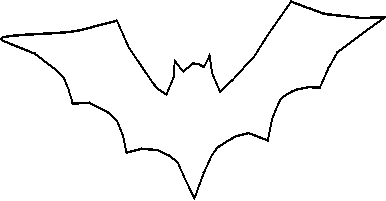 Bat Stencil.