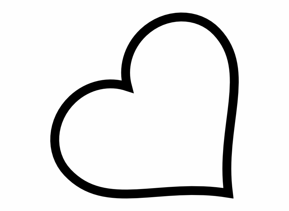 Free Heart Silhouette Outline, Download Free Clip Art, Free.