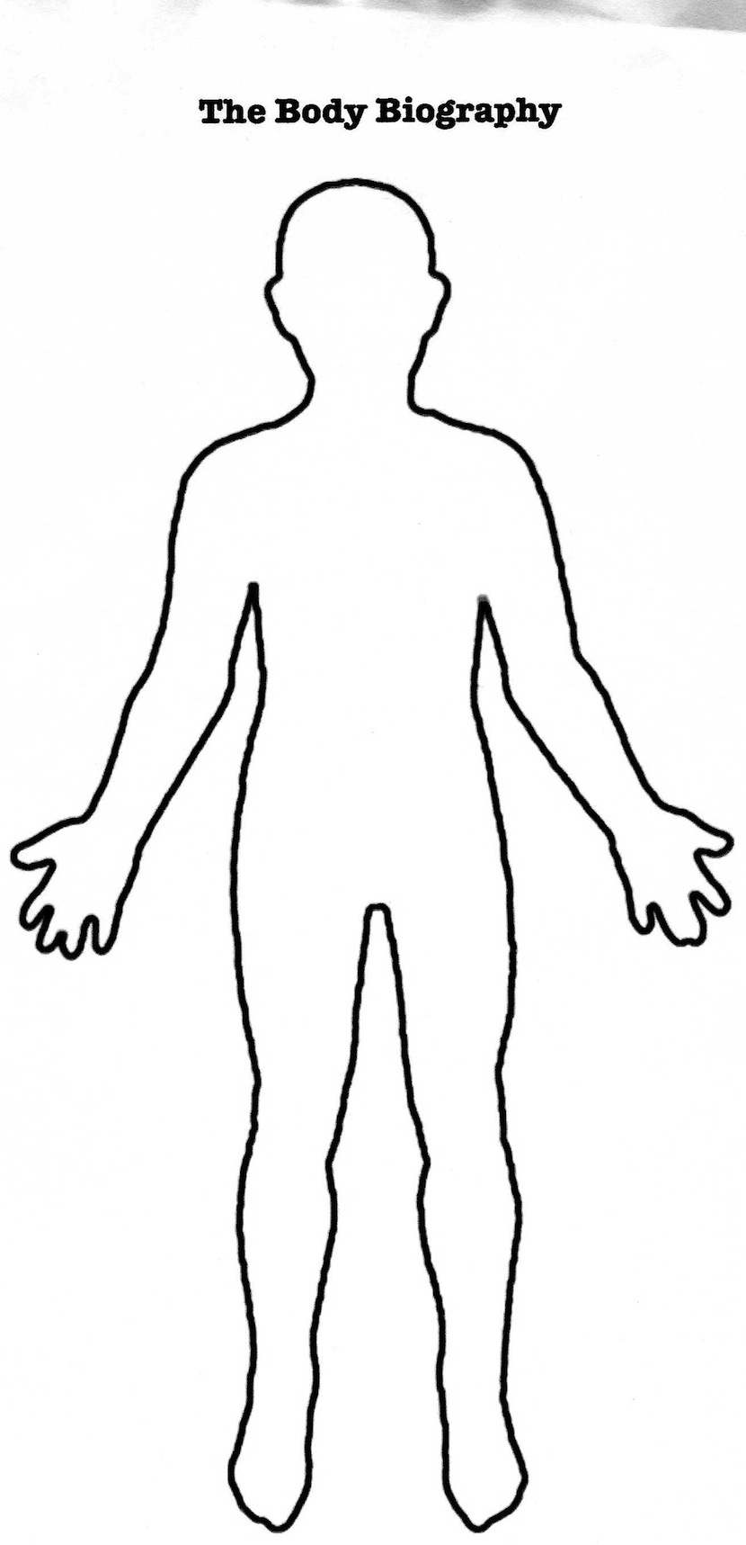 outline of a person