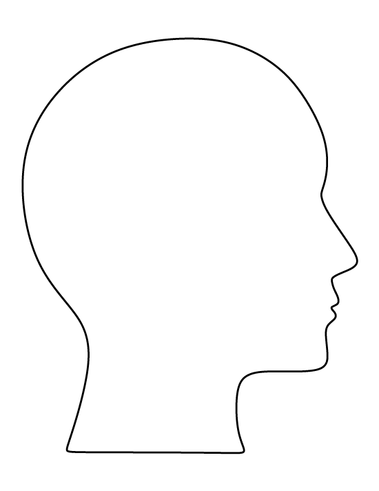 Outline clipart head, Outline head Transparent FREE for.