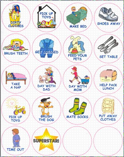 chore chart clipart.