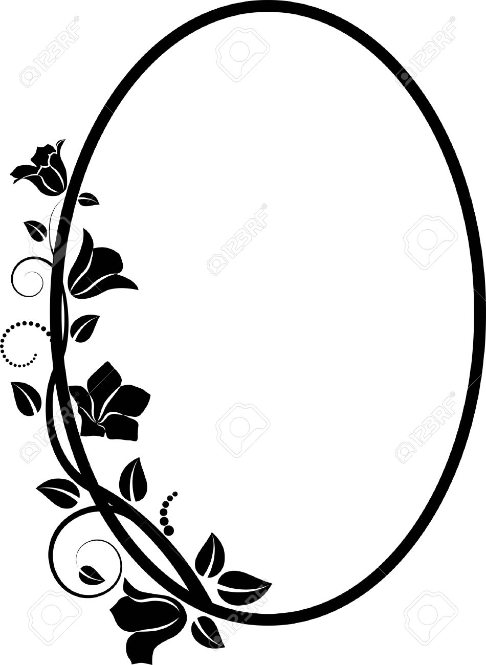 Free Free 256 Silhouette Flower Border Svg SVG PNG EPS DXF File
