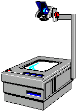 Overhead projector clipart.