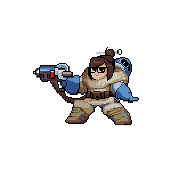All Overwatch Pixel Sprays Transparent .png format.